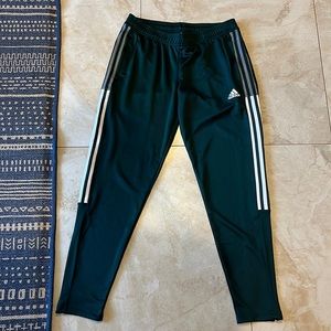 green adidas pants size M!